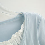 Sora Layered Button Top