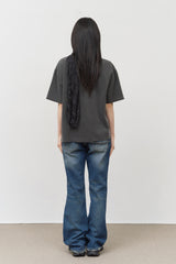 Deni Pigment Collar Top