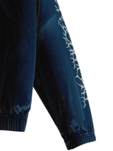 トライバルベルベットフード(ブラック)
