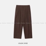 LMN Levan Two Tuck Wide Slacks (4 colors)