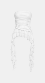 Auri Ruffle Tube Top