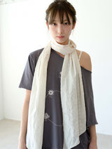チャクラドレープTシャツ (チャコール)