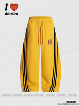 Color Stripe Sweat Banding Pants