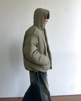 Over Fit Hooded Padded Jumper