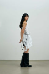 NYX MINI DRESS / WHITE