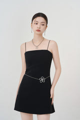 FLOWER T BELLY CHAIN