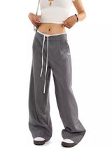 Stripe double slacks 