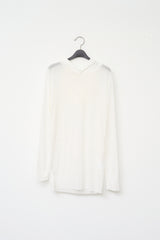(W) Rord Tencel Hooded Top