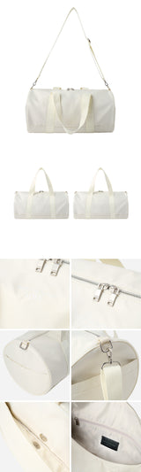 [24SS] BASIC LOGO RIPSTOP TWO-WAY DUFFEL BAG IVORY