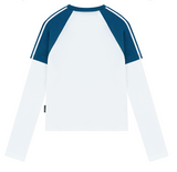 ODSD-Raglan-Track-Semi-Crop-T-shirt - 4 COLOR