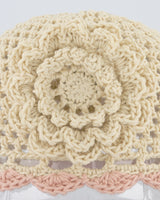 【MADE】Doyoubi Dimanche PeppoBBeBBo ニットビーニー[Beige/Pink]