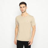 MON AKITA - Florent T-shirt Dark Beige