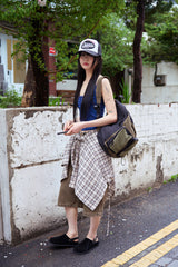 Mud retro bermuda pants