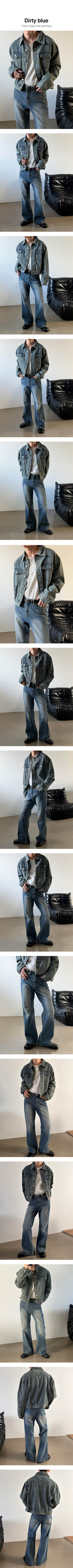 [NEW SEASON] ベーシッククロップデニムジャケット(4color)