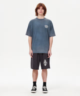 ウォッシュドインターナショナルＴシャツ-グランジ