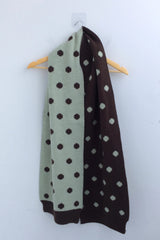 【即日発送】 dot-flip reversible muffler 