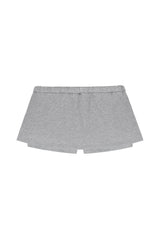 ベーシックロゴローライズスウェットスカート, Gray