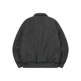 ノアールキルティングボタンブルゾンジャケット UNISEX (2COLOR)