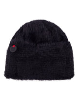 Mwoong Symbol Logo Fur Beanie(BLACK)