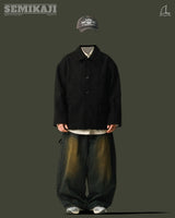 TS Carpenter Patch Washing Denim