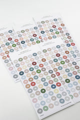 Seal sticker - Mood tone arrow (10mm)
