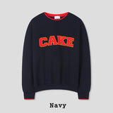 K Color Matching Layered Sweatshirt