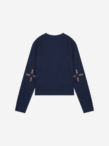 1/2 S.T.C. ライティングロゴロングスリーブ (NAVY)