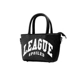 SPOILED MINI LEAGUE BAG | SHINY BLACK DIAMOND