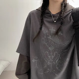 スク ワッフル レイヤード フーディー (5 colors)
