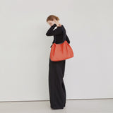 TYVEK FLEXIBLE BAG - Red Orange & Dark Gray (MEDIUM)
