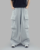 Second Cargo Wide Pants (Gray)