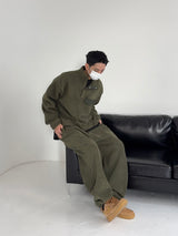OR Snap Fleece Jogger Set-up(4C)