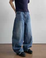 Root Balloon Denim Pants