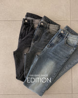 [MADE] ラルドブーツカットデニムパンツ (Basic, Long)