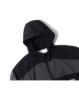 LB Retro Hooded Track Jacket (Black/Charcoal)