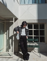 Tex double cargo strap corduroy pants