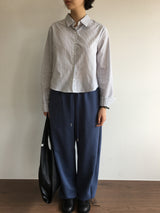 Mark Stripe Shirt (3color)