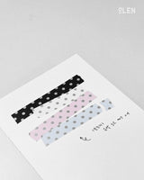 Silver Foil Dotted Writable Paper Tape