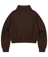 SCRIPT LOGO CROP HALF ZIP UP