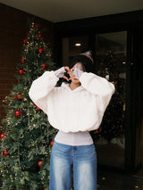 [BELLIDE MADE] Cookie, stripe finger hole T-shirt