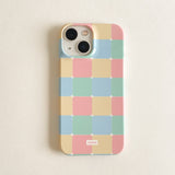 sweet square glossy hard phone case