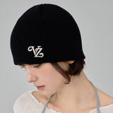 Leaf VZ Logo Waffle Beanie / Black