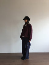 ピンリベットストレートパンツ (2color)