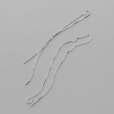 Square chain earring