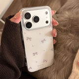 グリッター ダイヤモンド リボン iPhone ケース