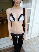 frill dot bikini