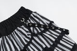 Violet Punk Ribbon Skirt