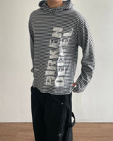 Vine Stripe Hood Long Sleeve