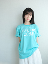 マジックワールドTシャツ - ミント