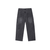 Trip Curved Denim Pants (2 Colors)